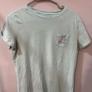 Vineyard Vines Aqua Blue Tee